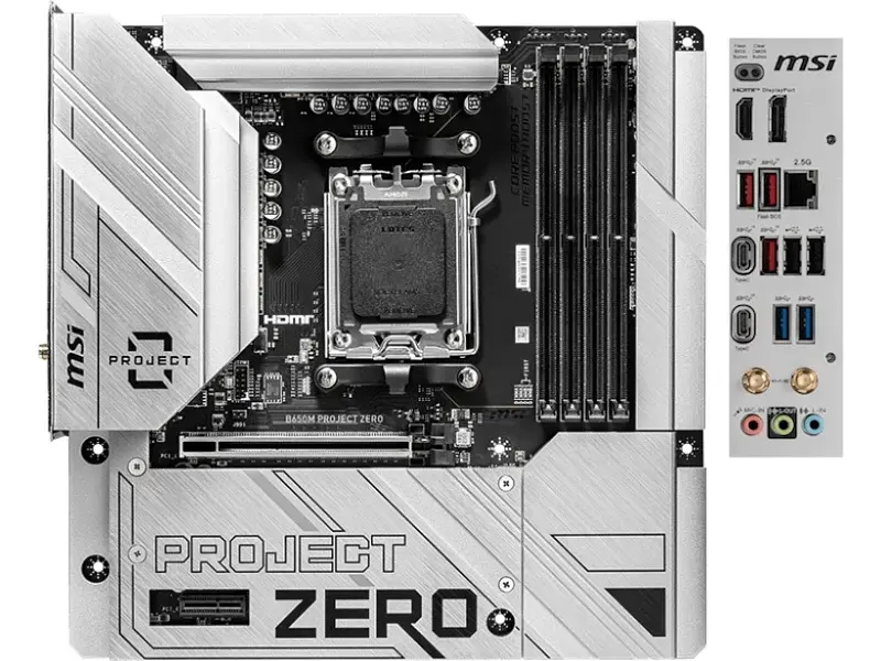 Материнська плата MSI B650M PROJECT ZERO (911-7E09-003)
