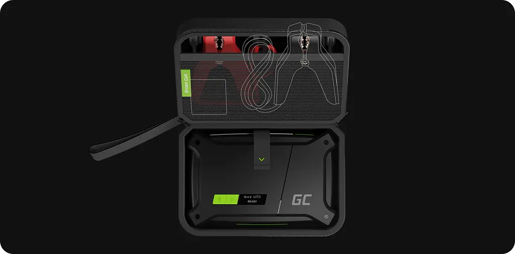 Пуско-зарядний пристрій / стартер / Powerbank Green Cell PowerBoost 2000А 60W - фото 10