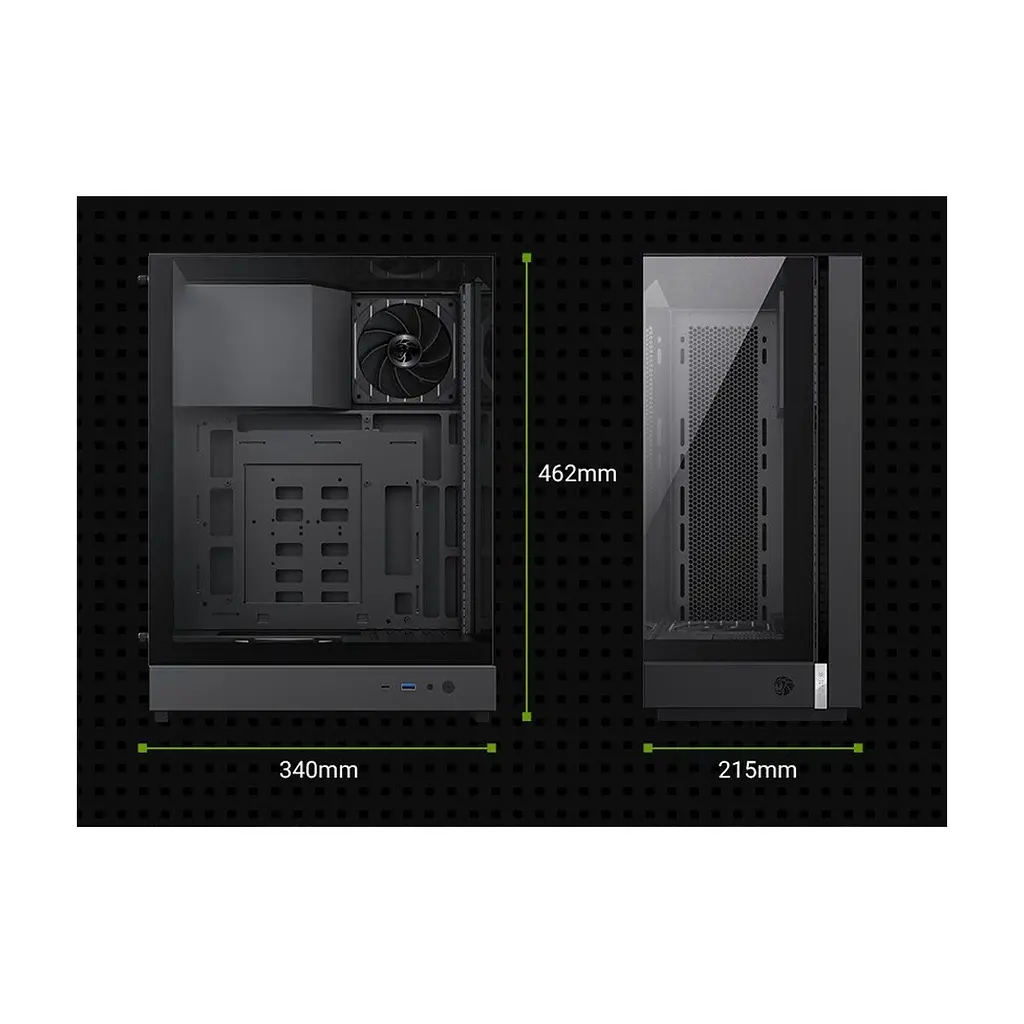 Корпус для ПК Gamemax T20 BK - фото 7