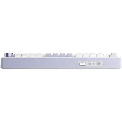 Клавіатура Aula F75 Gasket Greywood V3 switch Hot-Swap PBT Wireless/Bluetooth/USB White (6948391208640) - фото 6