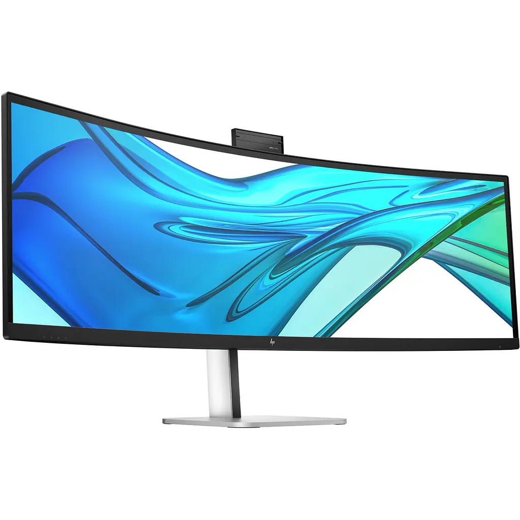 Монітор TFT 49 HP S5 Pro 549pm, VA, DQHD, RJ-45, HDMI, DP, USB-C, cam, чорний - фото 2