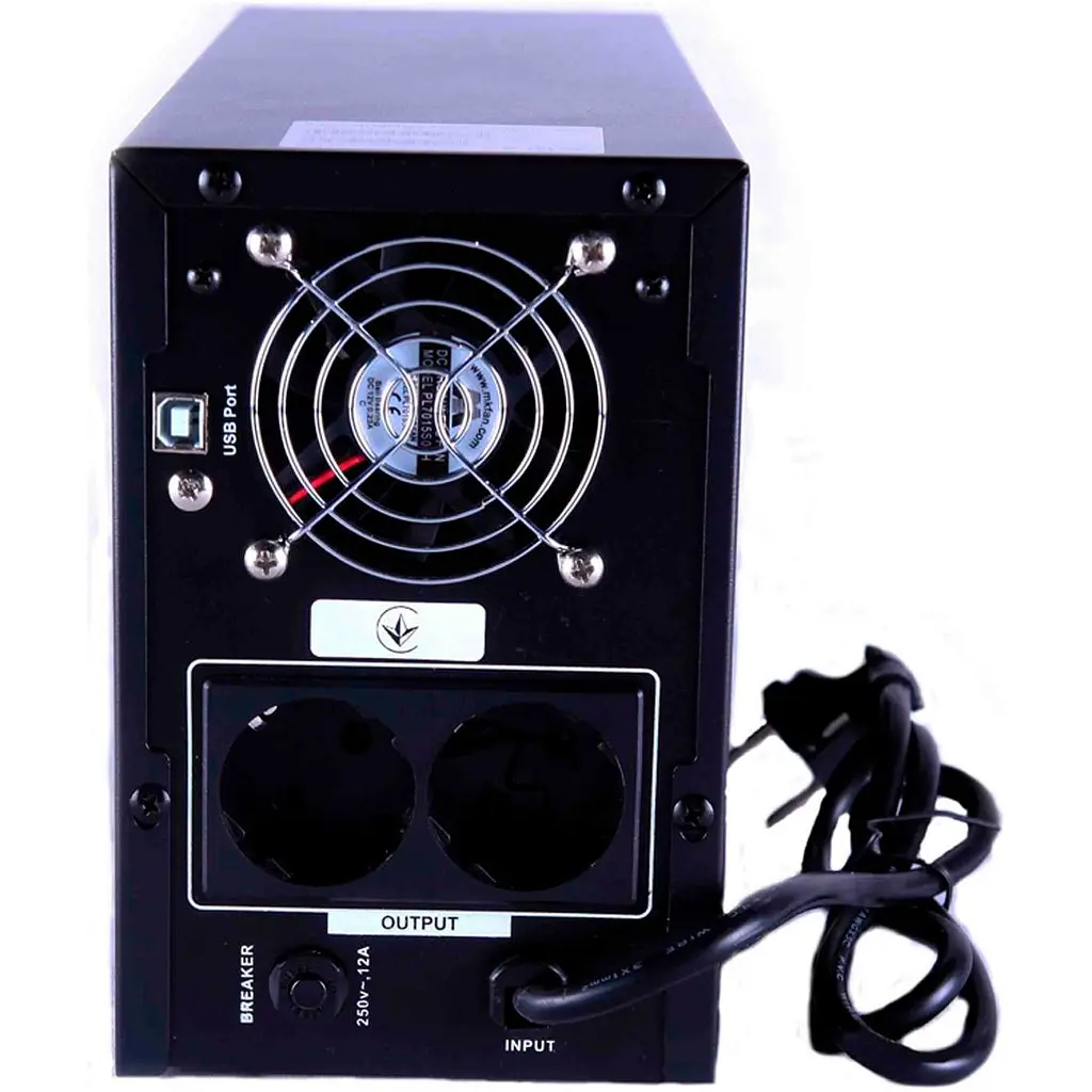 Джерело безперебійного живлення (ДБЖ) SVC SL-1.5KS-LCD 1500VA [108203] - фото 3