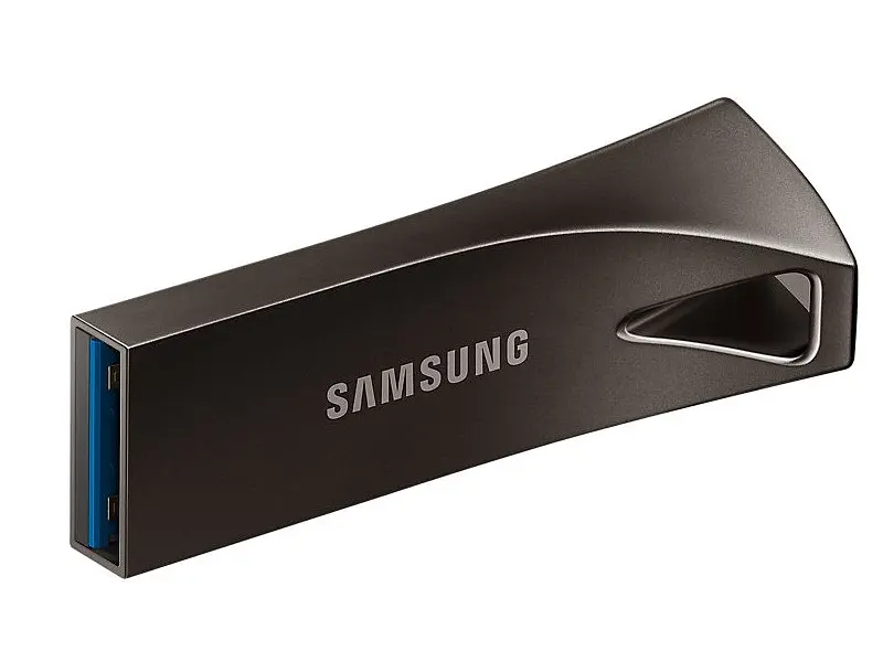 USB флеш накопичувач Samsung 256 GB Bar Plus Titan USB 3.1 Gray (MUF-256BE4/APC) - фото 3