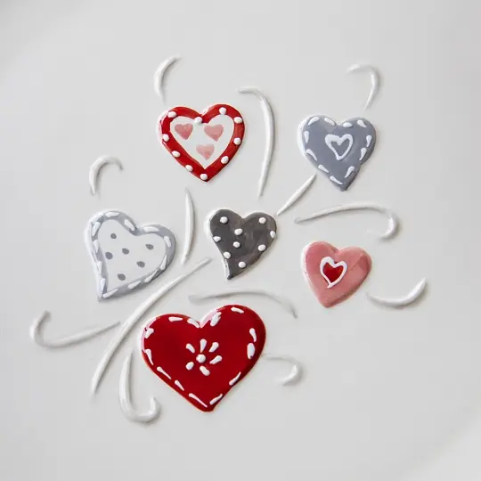 Тарілка Elisey Love 26 см (012AV) 1 шт   - фото 2