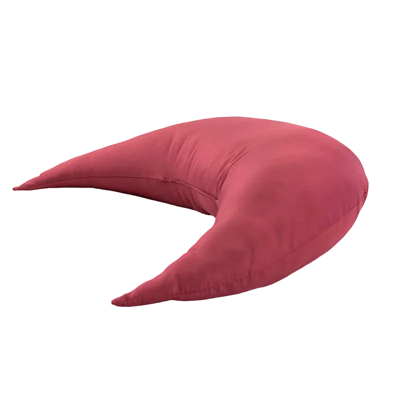 Подушка декоративна Руно Місяць фігурна 45х30 см бардова (312.52_Місяць_Бордовий) - фото 3