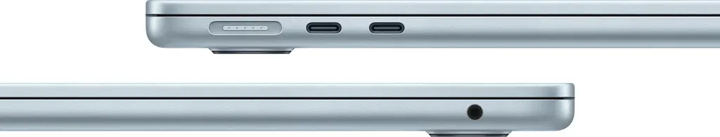 Ноутбук Apple MacBook Air 13,6" 2025 Sky Blue (MC6T4) - фото 4
