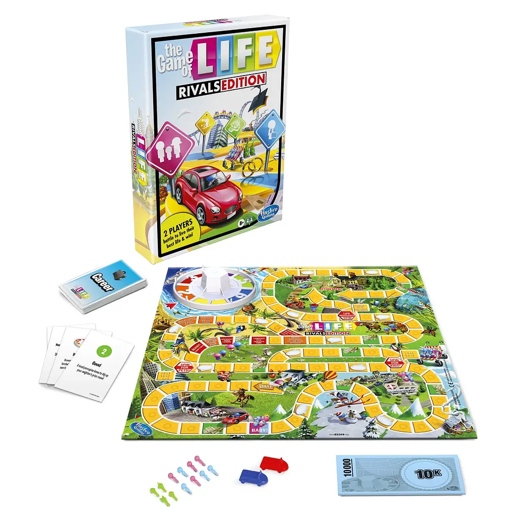 Гра  настільна дорожня Hasbro Gaming The Game of Life Rivals Edition (E8134_E9268) - фото 3