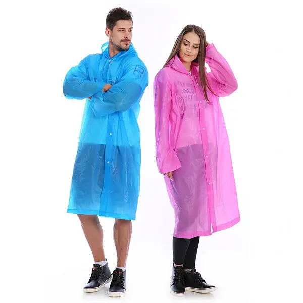 Жіночий дощовик / плащ від дощу, колір - рожевий, Raincoat, плащ дощовик - з доставкою по Україні (ST) - фото 3