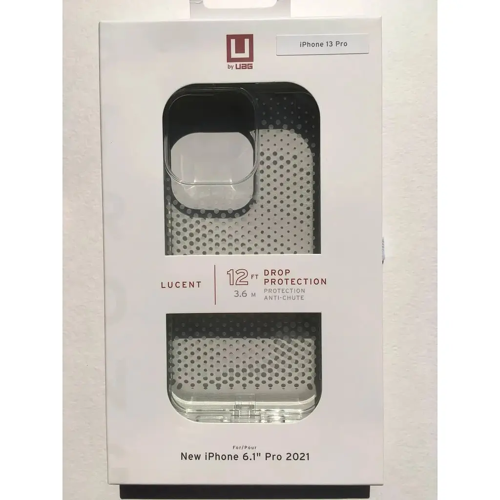 Оригинальный противоударный силиконовый чехол UAG Lucent для iPhone 13 Pro (6.1") Ice (11315N314343) - фото 3