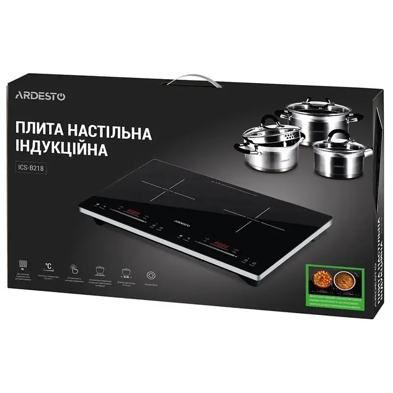 Электроплита Ardesto ICS-B218 - фото 5