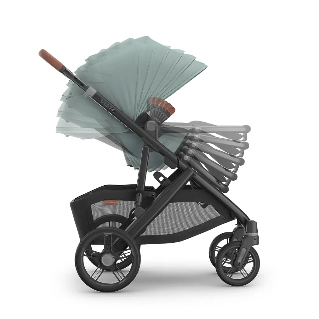 Універсальна коляска 2 в 1 Uppababy Vista V3 Kenzi Mystic Aqua (0303-VIS-EU-KNZ) - фото 10