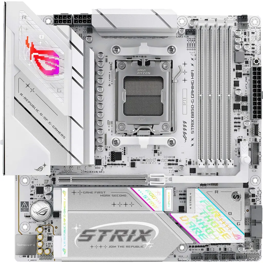 Материнська плата Asus ROG Strix B850-G Gaming WIFI (90MB1M30-M0EAY0) [139899] - фото 2