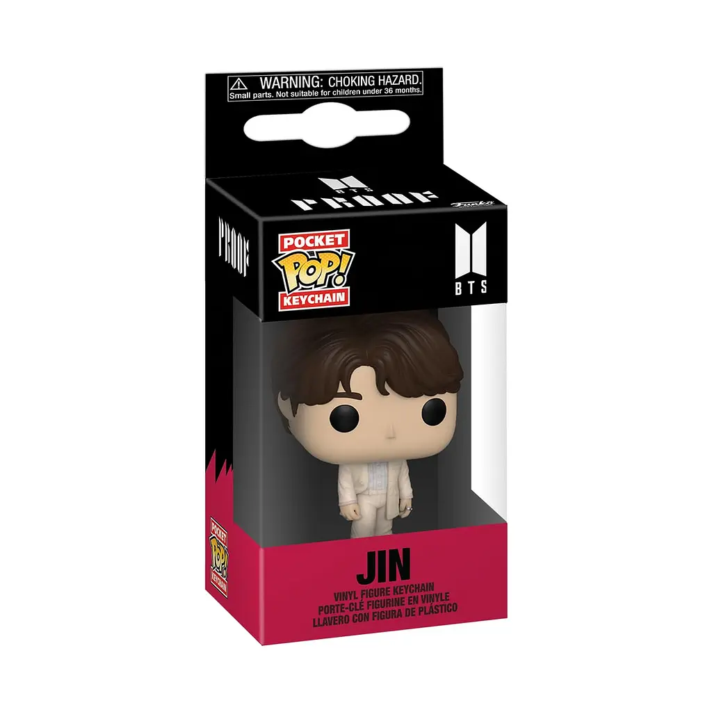 Фигурка-брелок Funko Pop BTS Jin 4 см (FP B J K 368) - фото 3