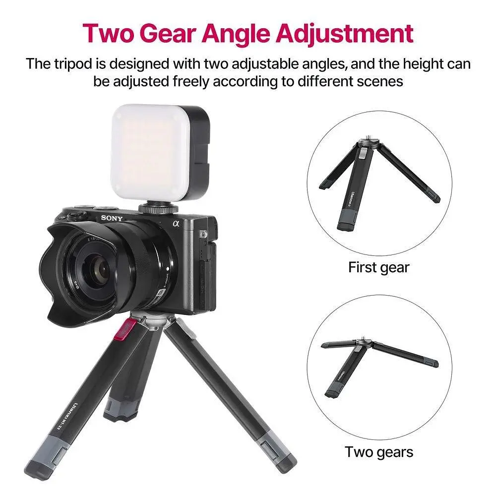 Штатив Ulanzi MT-22 Metal Mini Tripod (MT-22 2315) Чорний - фото 3