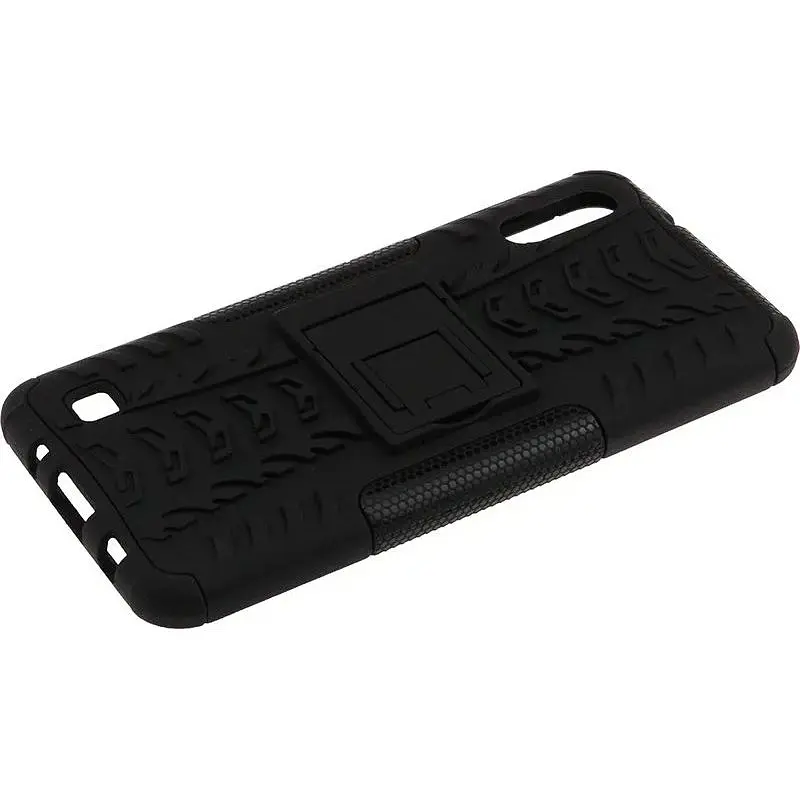 Чохол-накладка Toto Dazzle Kickstand 2 in 1 Case Samsung Galaxy A10 Black - фото 5