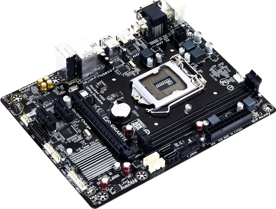 Материнська плата Gigabyte GA-H81M-S2H rev 1.0 LGA 1150 (GA-H81M-S2H) Б/В - фото 2