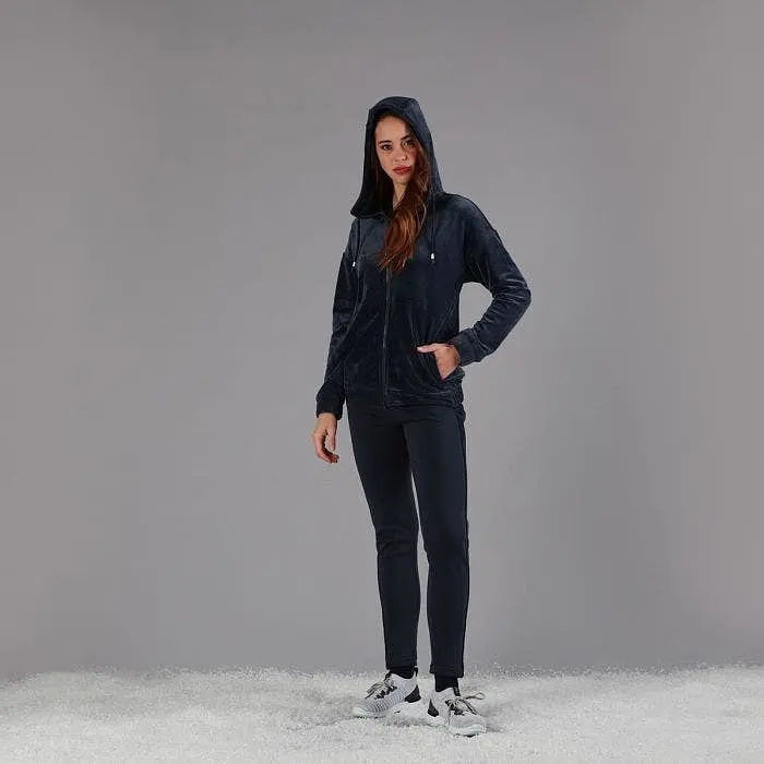 Штаны CMP Women's Trousers in Jersey-chenille Black-Blue XS (1097-30M0226-N950 36) - фото 4