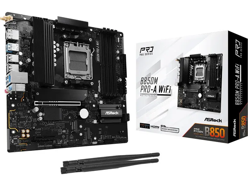 Материнская плата ASRock B850M Pro-A WiFi - фото 4