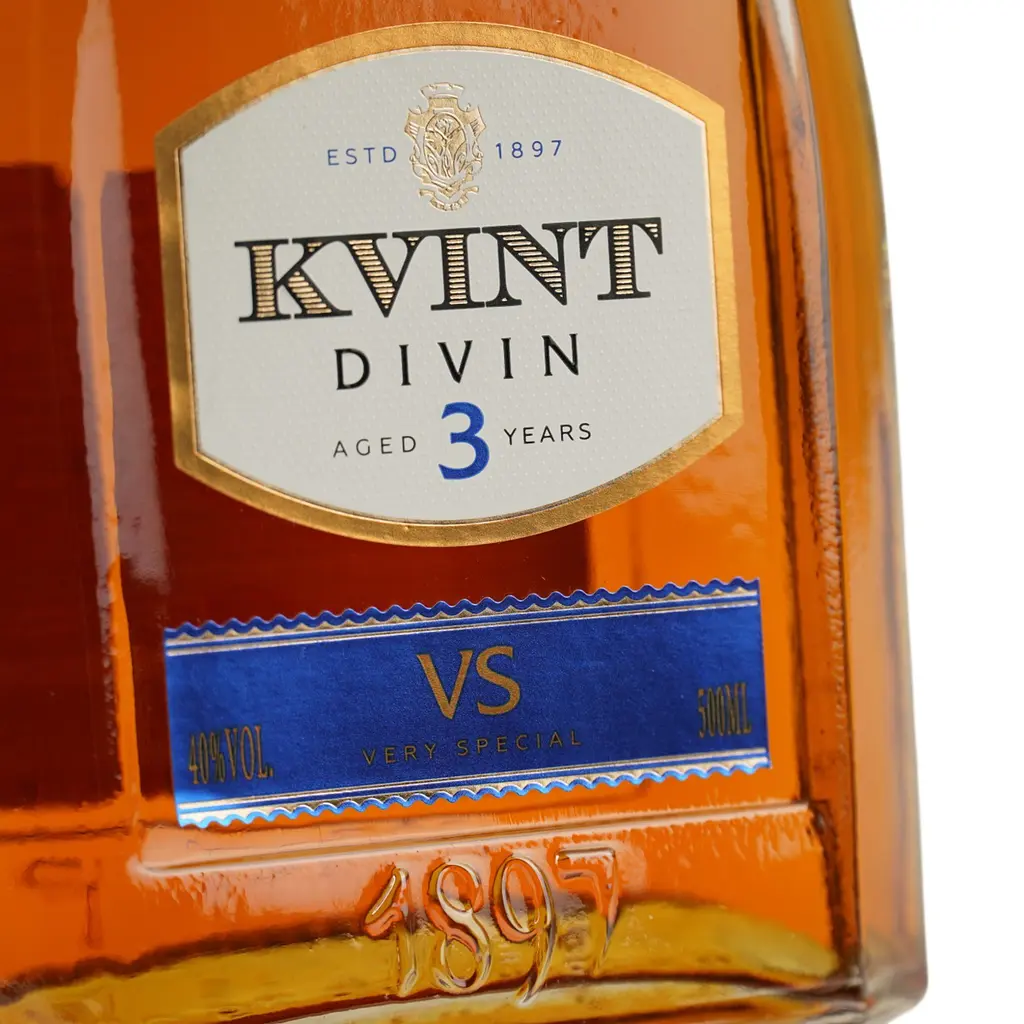 Дівін Kvint VS 3 роки 40% 0.5 л - фото 5