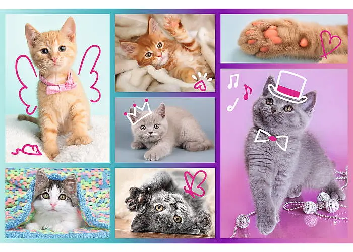 Пазл Trefl Милі котики 60 ел. (17373) - фото 3