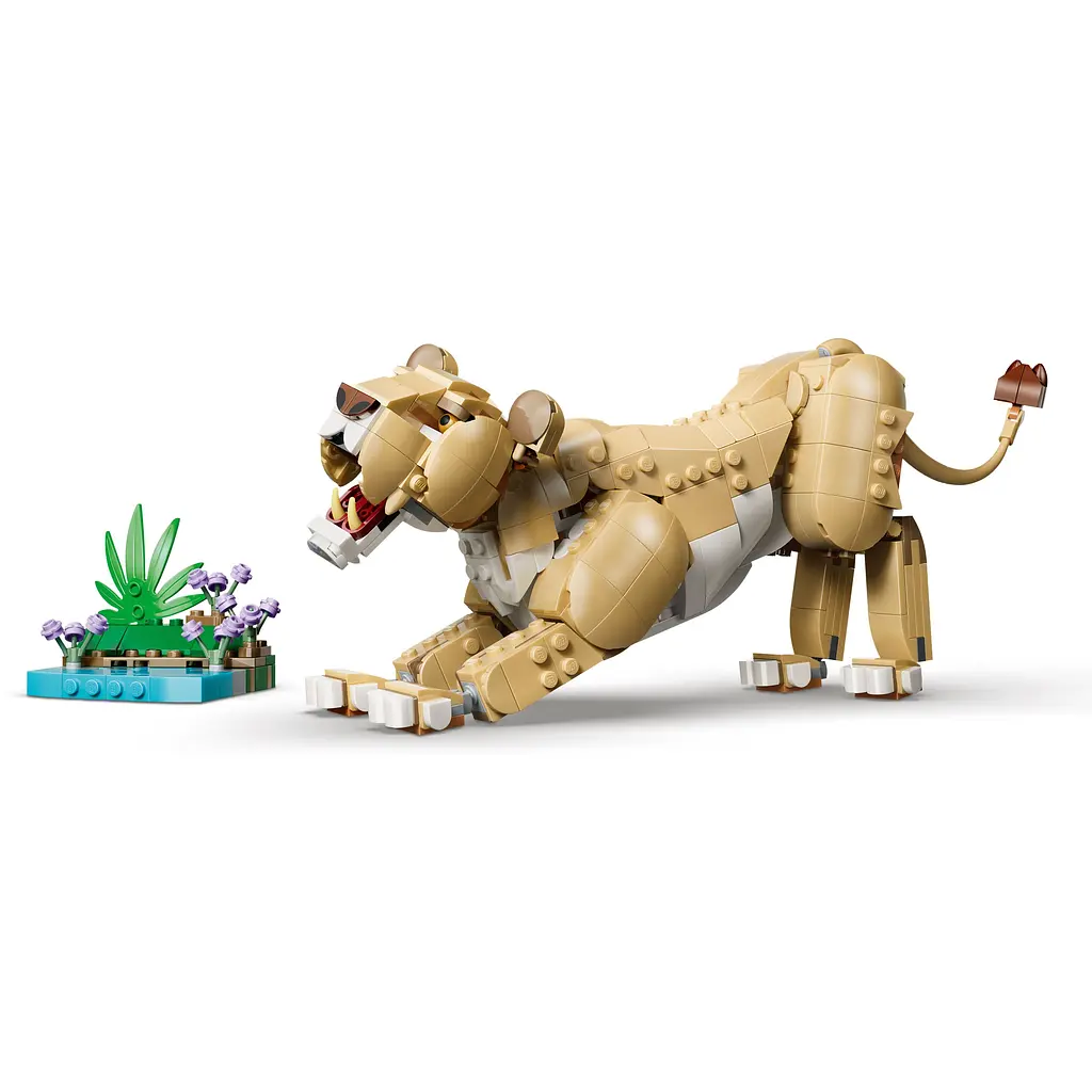 Конструктор LEGO Creator Дикі тварини: Величний лев (31386) - фото 6