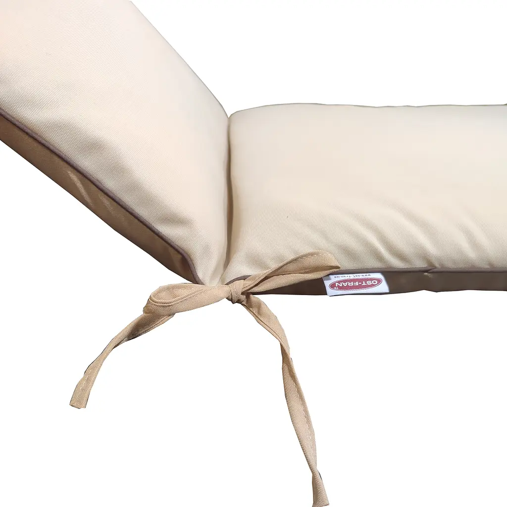Матрас для шезлонга Ost-Fran Trio бежевый тексилк 2737, 189x58x5 см - фото 2
