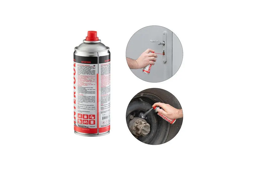 Смазка проникающая универсальная Intertool 400 мл FS-4040 - фото 3