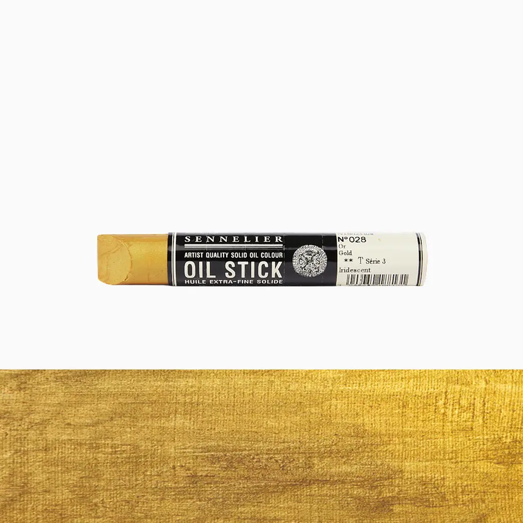 Фарба олійна у формі пастелі Sennelier Oil Stick, 38 мл, S2, Золотий (Gold) - фото 2