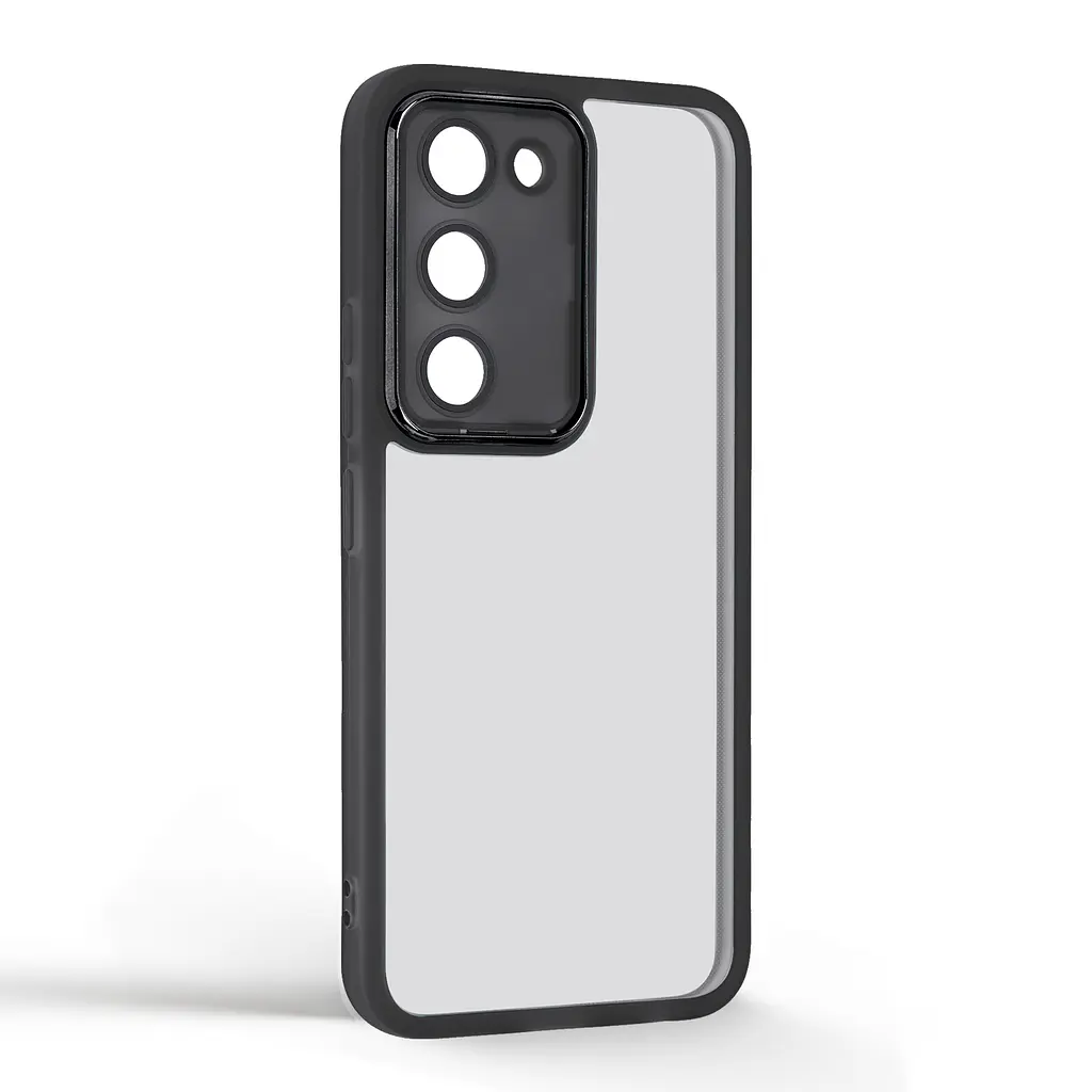 Защитный чехол для TECNO Spark 40 Pro 4G (KM6), Shade, черный, TPU+PC, матовый, защита всего корпуса, панель-накладка, противоударный, с большими бортами, амортизирует удары при падениях, ArmorStandart (ARM87528) - фото 2