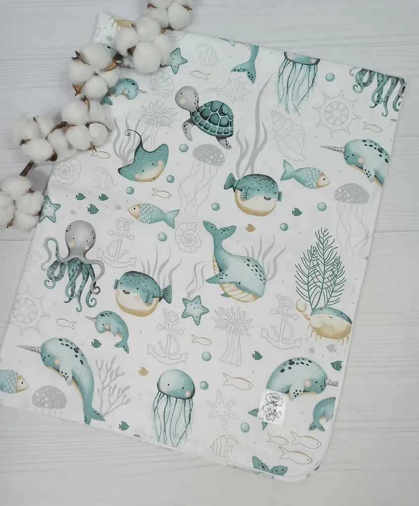 Букет з пелюшок для немовлят A.L.Babybox Панди акробати 15 од. М'ятний (BU 24345731) - фото 9
