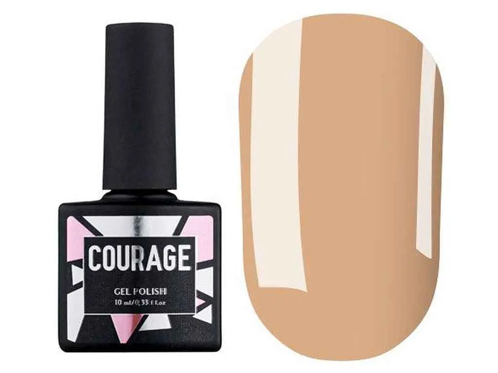 Гель-лак COURAGE 10мл для нігтів №049 Карамельний