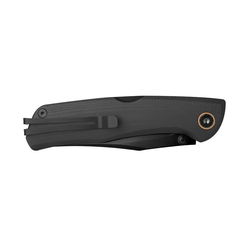 Ніж складаний туристичний Ruike P882-B, (8.5 см) 12С27/G10 чорний - фото 6