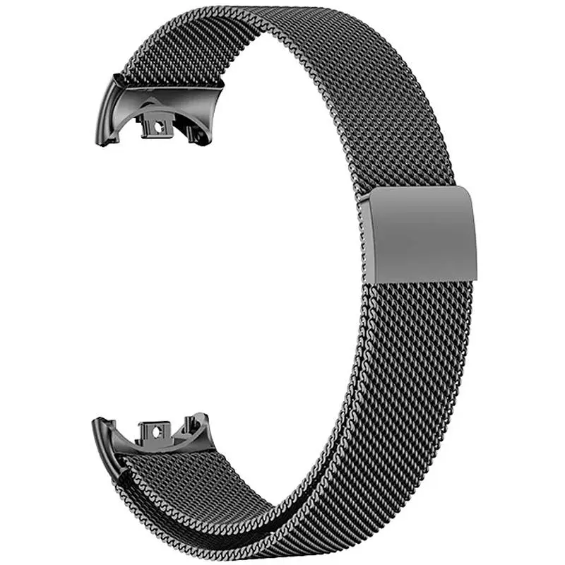 Ремешок Epik Milanese Loop New Design для Xiaomi Mi Band 8/9/10 Black - фото 2