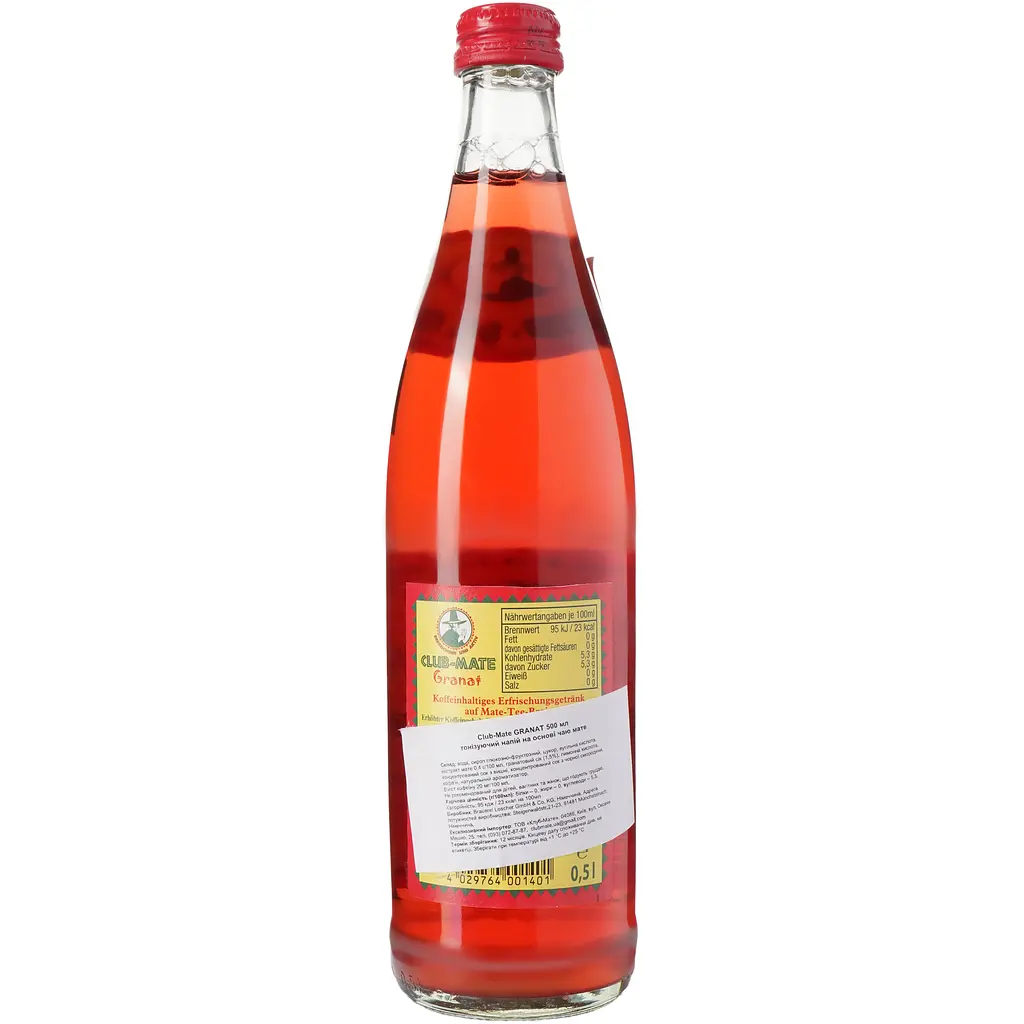 Напій безалкогольний Club-Mate Granat 0.5 л - фото 3