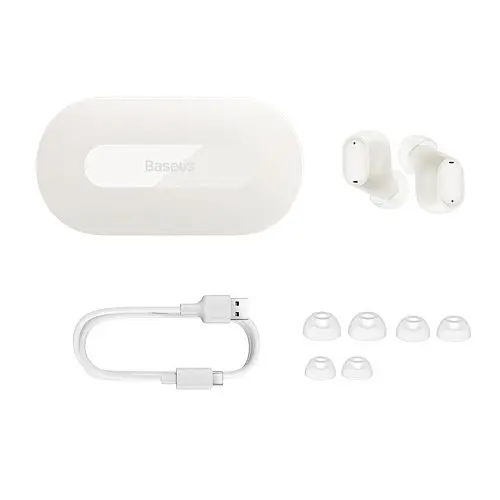 Навушники Baseus Bowie EZ10 True Wireless Earphones білі A00054300226-Z1 - фото 6