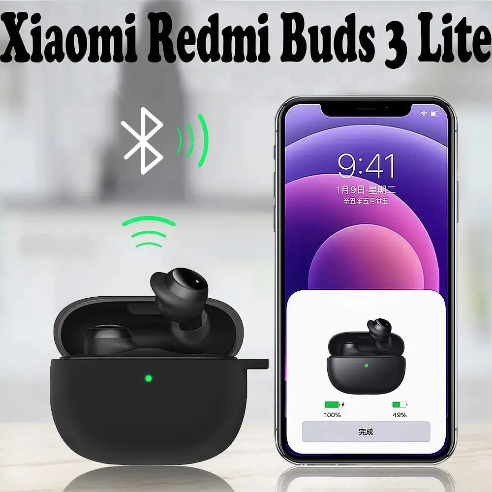 Чехол BeCover Silicon для Xiaomi Redmi Buds 3 Lite Red (707473) - фото 2