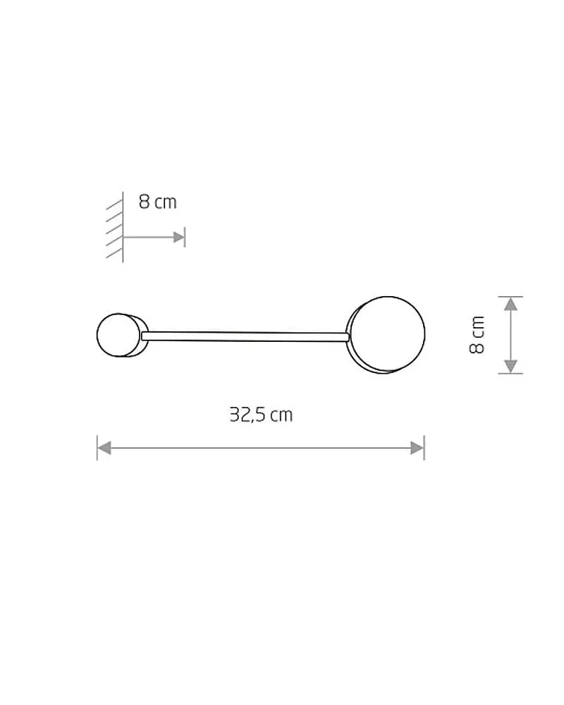Бра Nowodvorski 7803 Orbit - фото 2