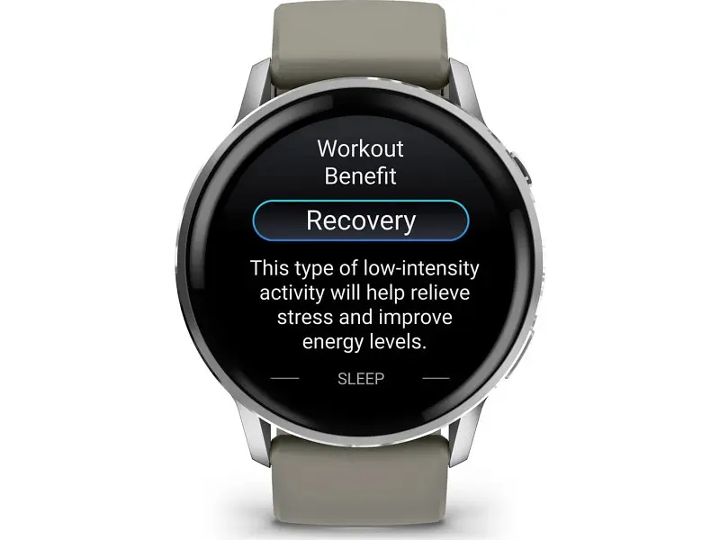 Смарт-годинник Garmin Venu 4 45 mm Silver with Silver Gray Silicone Band (010-03014-01) - фото 2