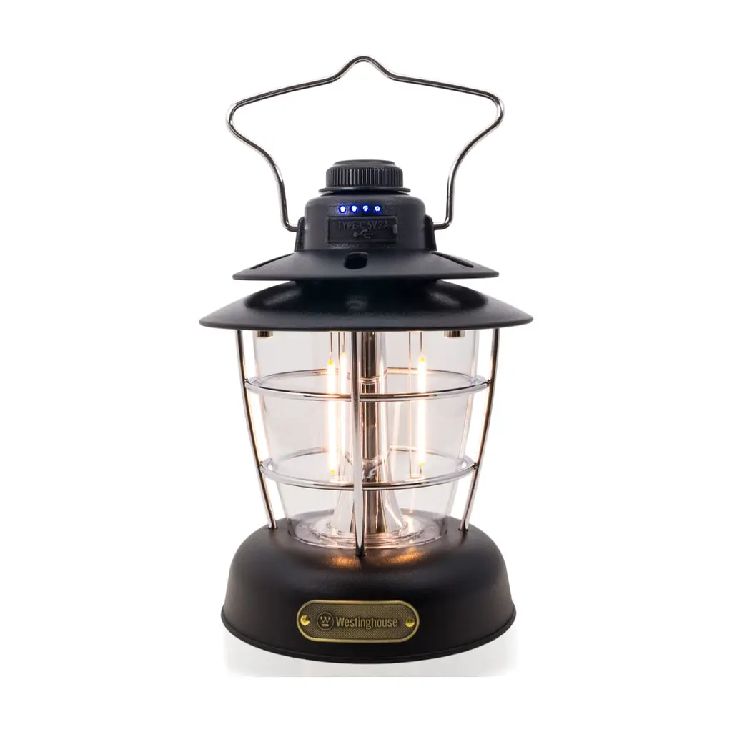 Ліхтар Westinghouse RETRO 6W LED Filament WF241 Type-C з функцією Power Bank Чорний (WF241-CB(Black)) - фото 5