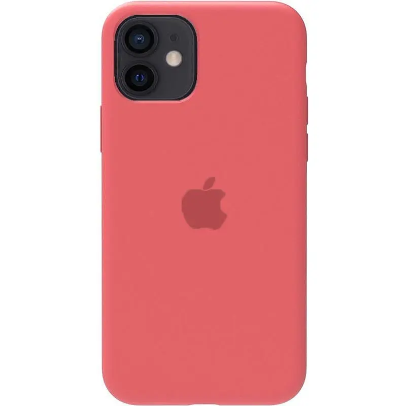 Чохол-накладка Toto Silicone Full Protection Case Apple iPhone 12/12 Pro Peach Pink - фото 2