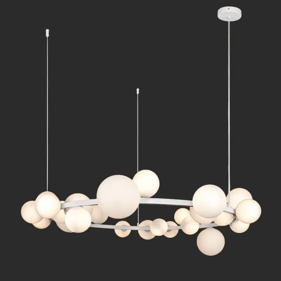 Люстра у стилі модерн цоколь G9 Levistella 918LP267-24 WH+WH - фото 2