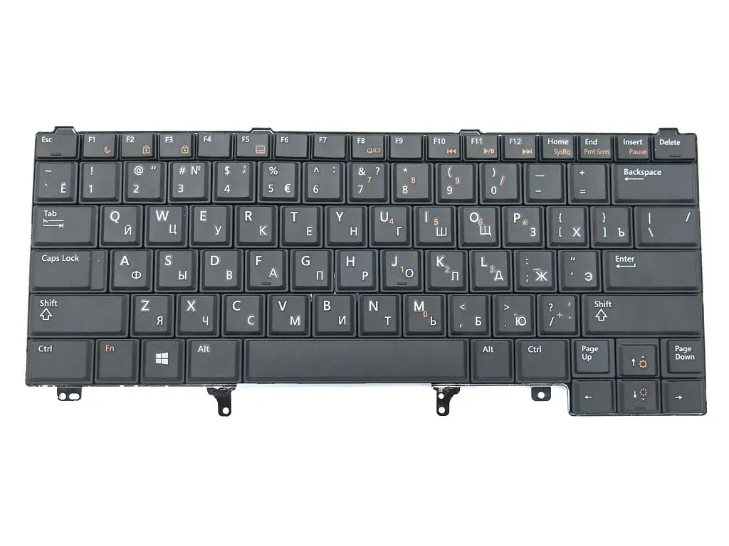 Клавіатура для DELL Latitude E6420, E5420, E5430, E6320, E6330 (UA Black) - фото 3