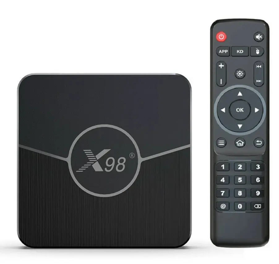 Смарт-ТВ-приставка Android SmartTV Box X98 Plus 4 Гб/32 Гб 8K HDR - фото 2