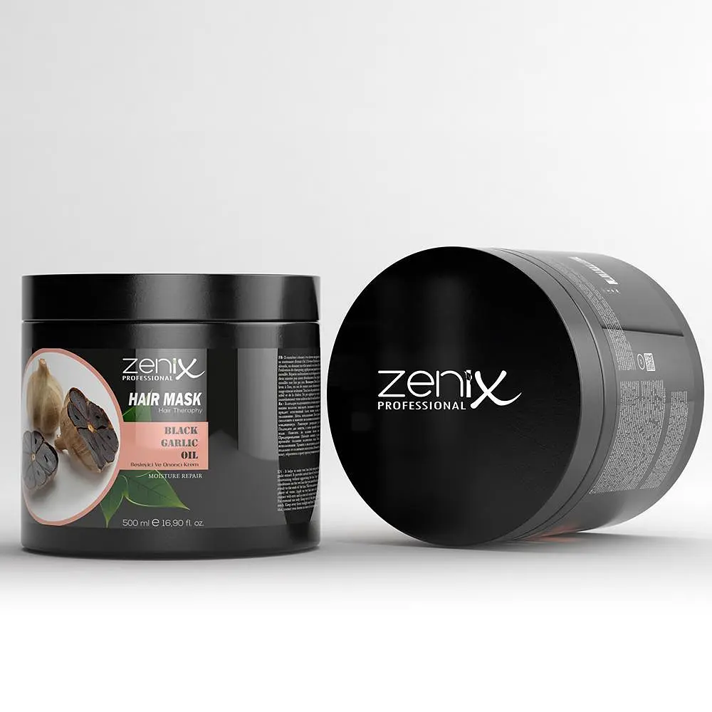 Маска для волосся з олією чорного часника Zenix, 500 мл (Liv412104)