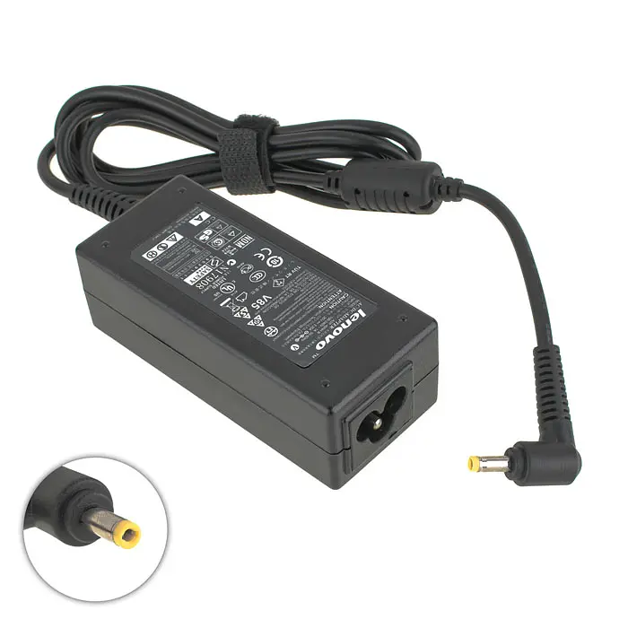 Блок живлення для ноутбука Lenovo 20V, 2.25A, 45W, 4.0x1.7мм, L-подібний роз'єм, black (без кабеля!) - фото 2