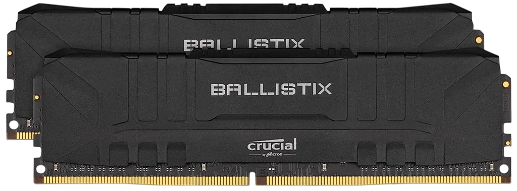 Оперативна пам'ять Crucial 16GB (2x8GB) DDR4 3200MHz Ballistix Black (BL2K8G32C16U4B) Б/В - фото 2