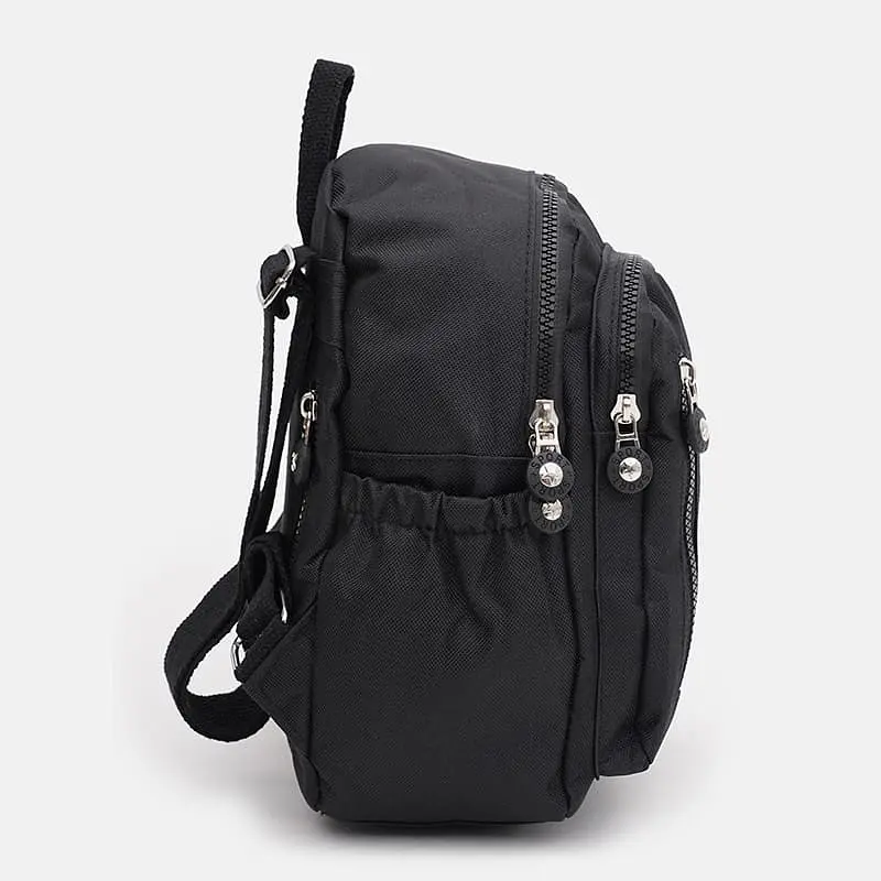 Жіночий рюкзак Monsen C1KP9282bl-black 27х21х10 см Чорний - фото 3