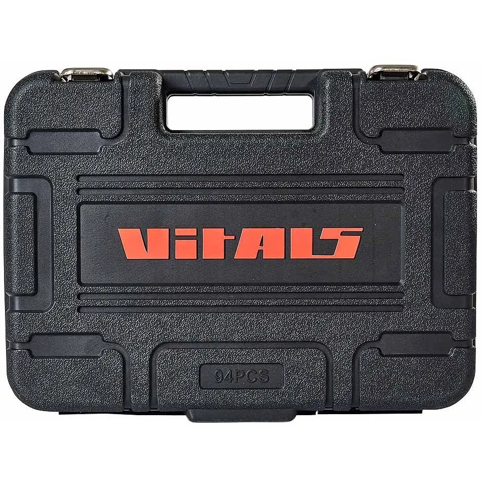 Набор головок торцевых Vitals Master 1/4'' и 1/2'' 94 предмета (186168) - фото 8