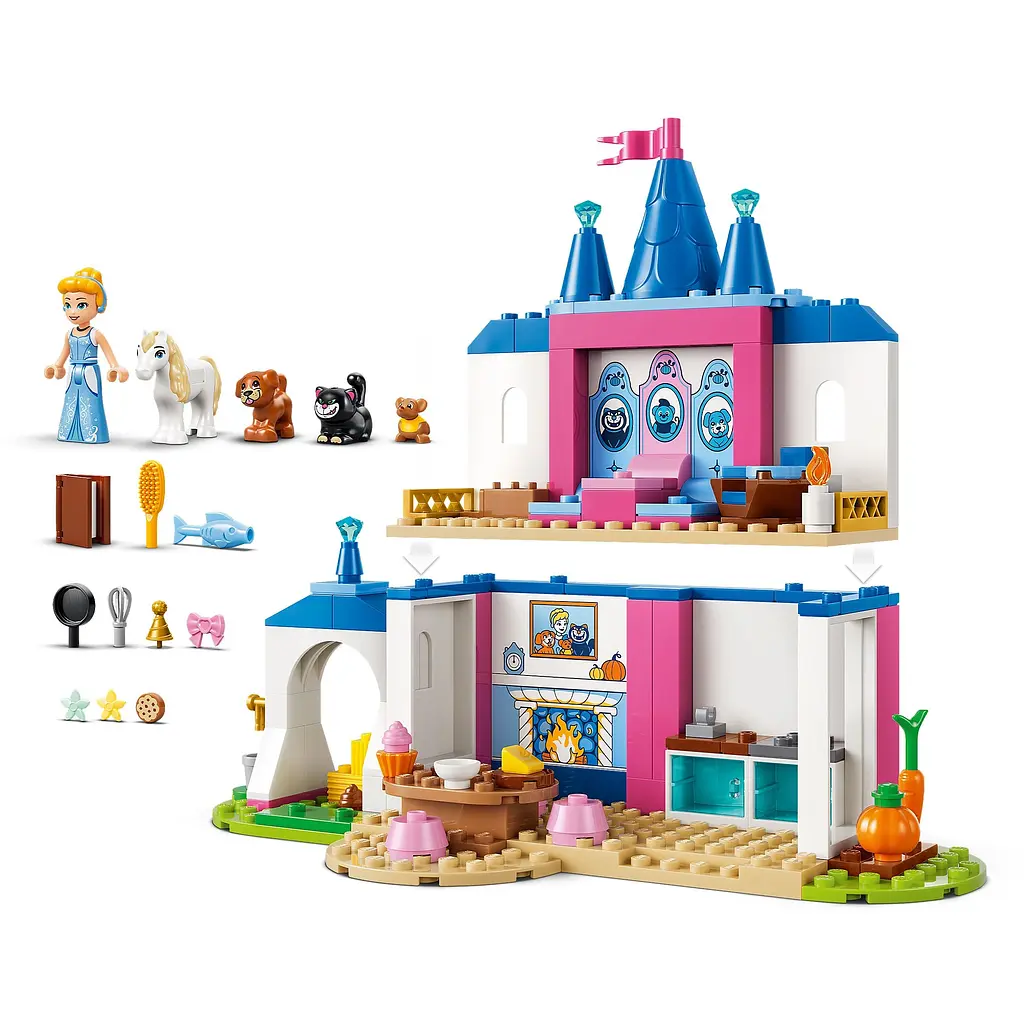 Конструктор LEGO Disney Princess Замок Попелюшки та її друзів-тварин (43283) - фото 6