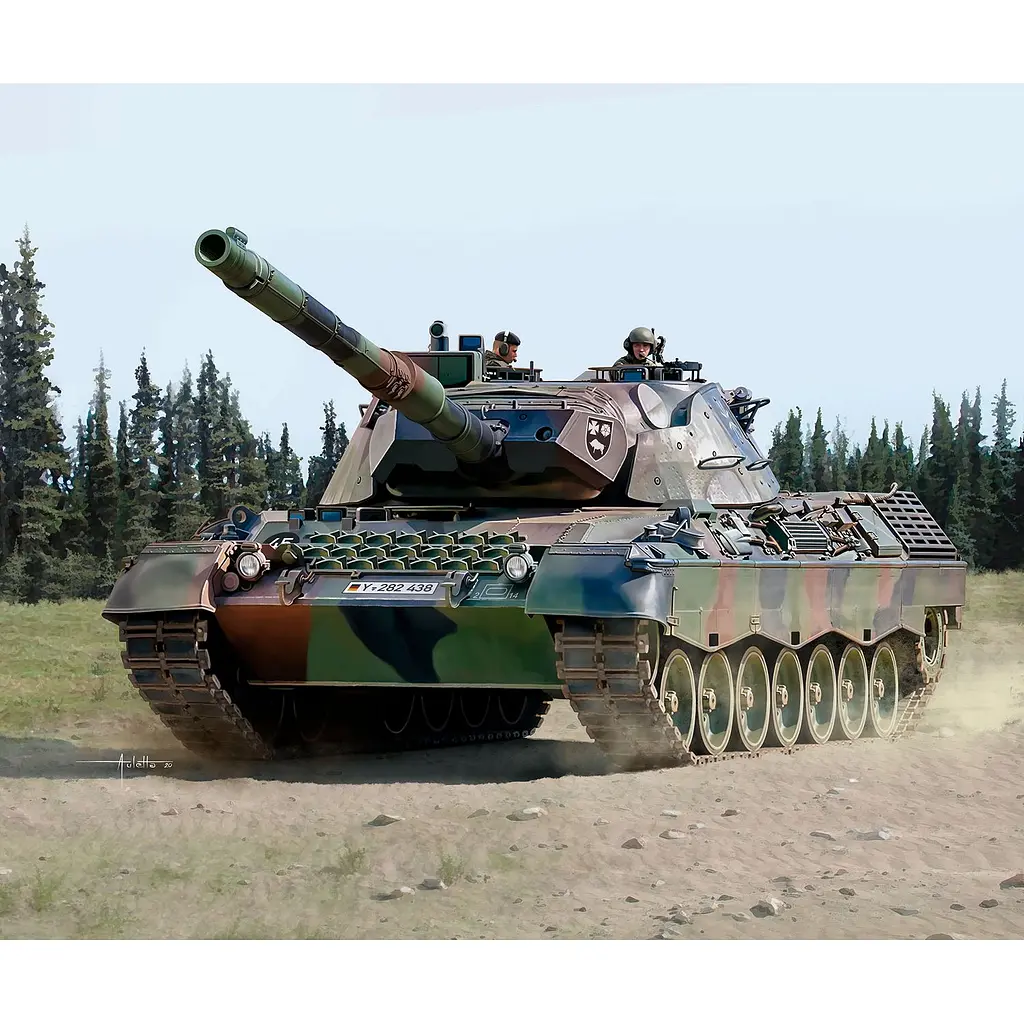 Збірна модель Revell Танк Leopard 1A5 рівень 4 масштаб 1:35, 260 деталей (RVL-03320) - фото 4